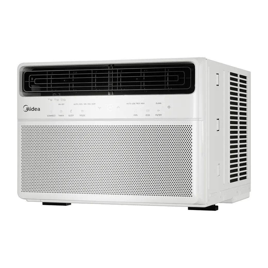 Midea 24,000 BTU DOE 4-in-1 1,400 sq. ft Window Smart Air Conditioner w/ Heat