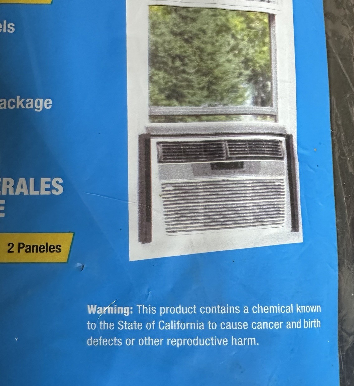 Frost King Window Air Conditioner Foam Side Insulation AC14 2-Panels 18x9x7/8”