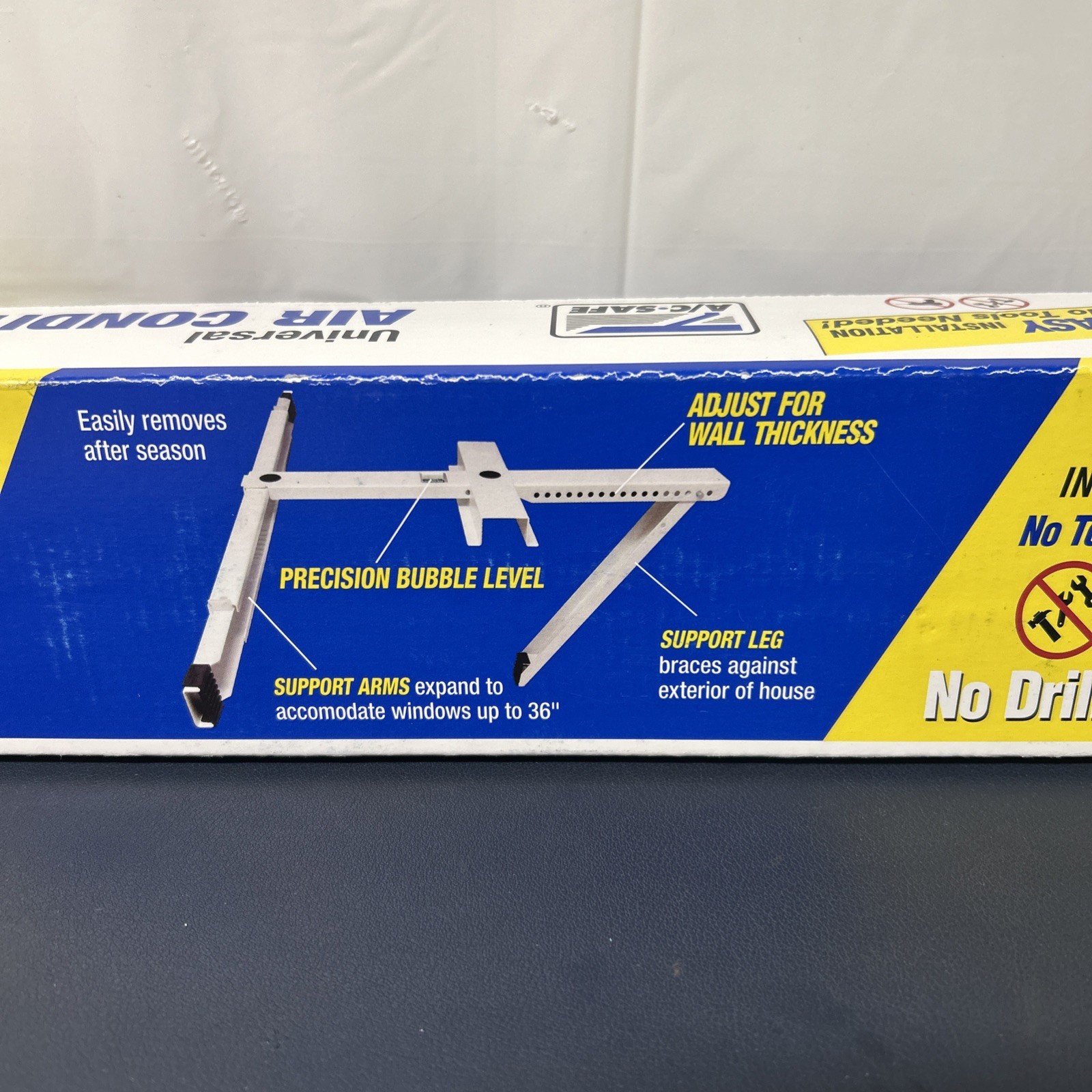 Window Air Conditioner Support Bracket Universal No Tools Needed NTN-1