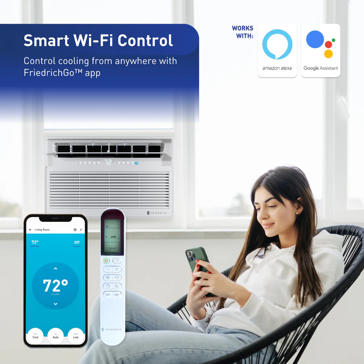 Friedrich 18,000 BTU Chill Premier Window Air Conditioner
