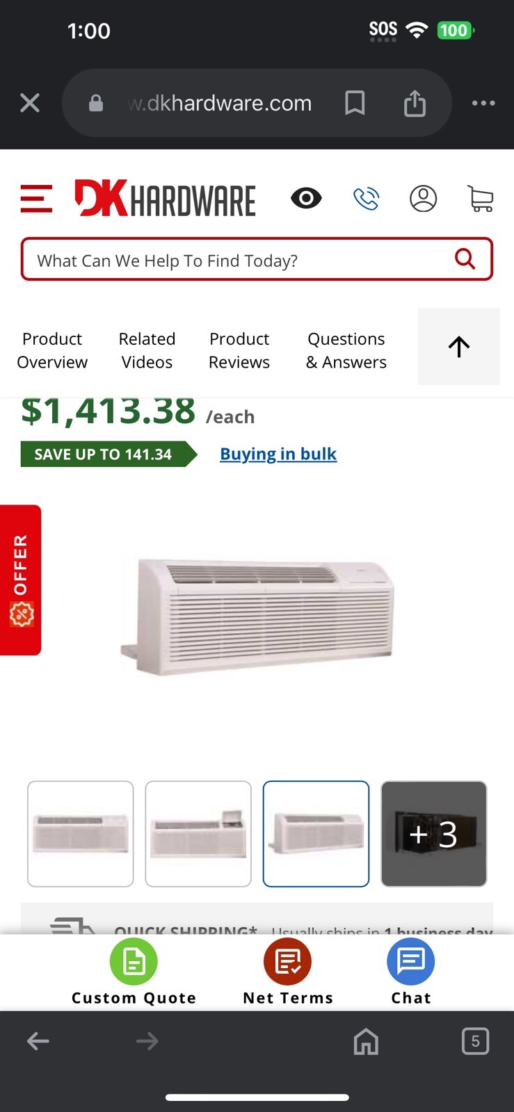 air conditioner wall unit