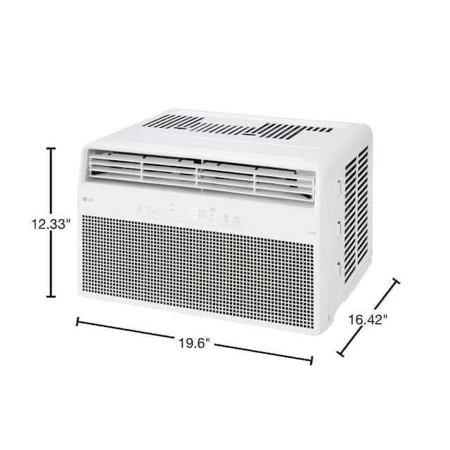 LG 8,000 BTU Window AC 115V Wi‑Fi ThinQ R32 350 sq ft LW8024RSMY PICK UP IN NYC