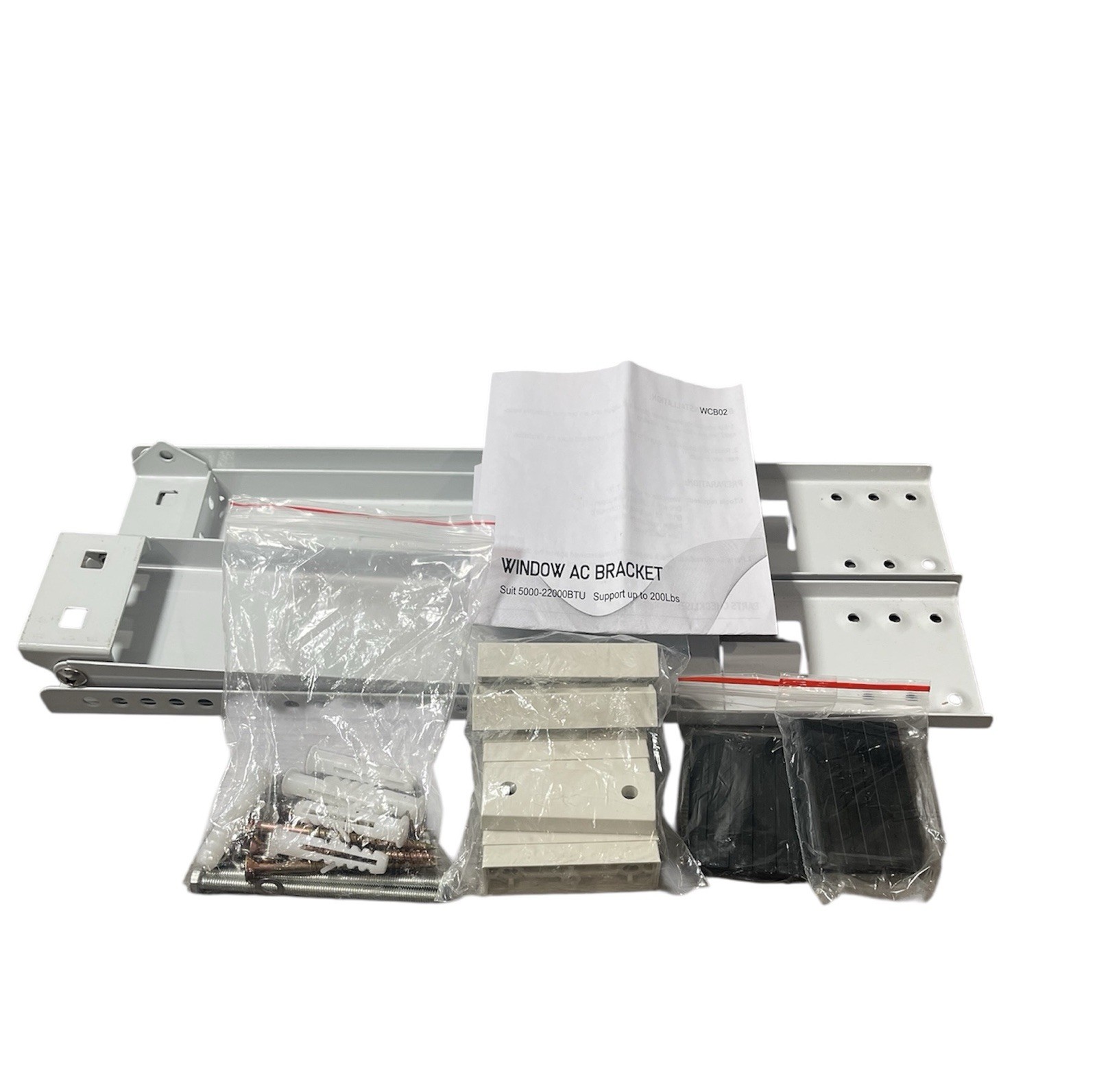 Window AC Support Bracket for 5000-22,000 BTU White WCB02