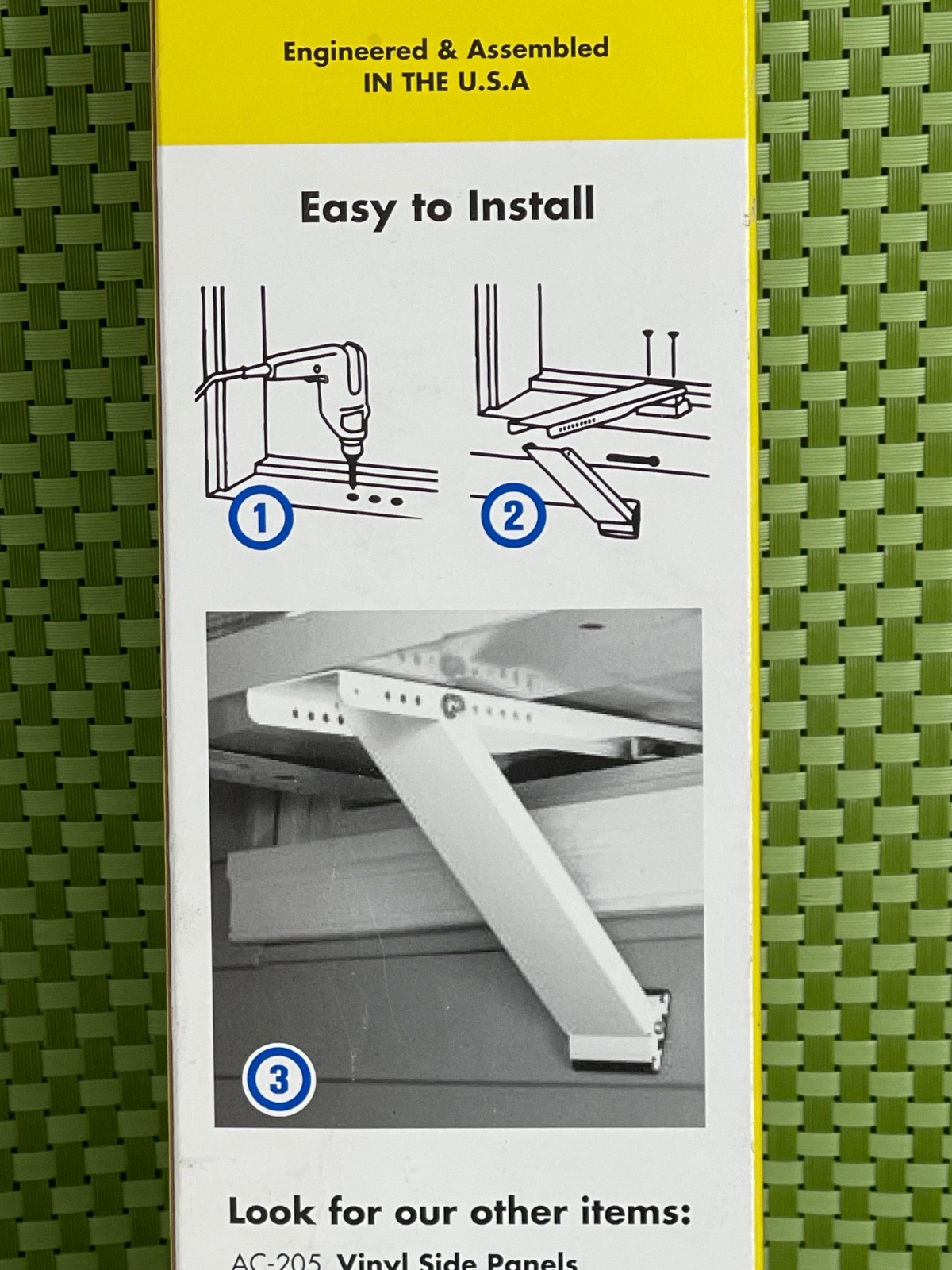 New Sealed A/C Safe Heavy Duty Universal Air Conditioner Support up to 160lbs