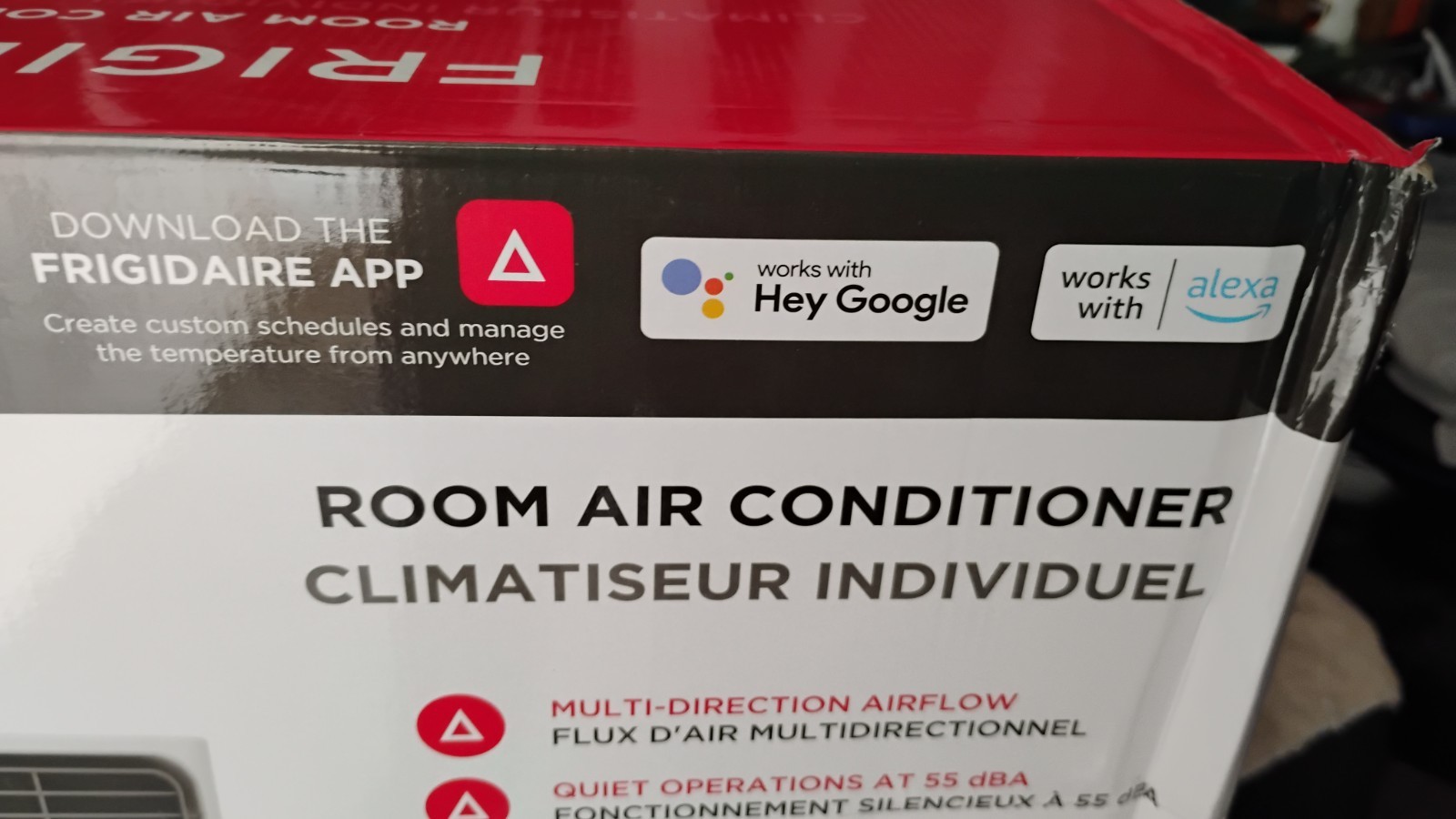 Fridgedaire 8000 BTU Digital AC WiFi Enabled Model # FHWWO84WD1,W/ Rem. $265 OBO