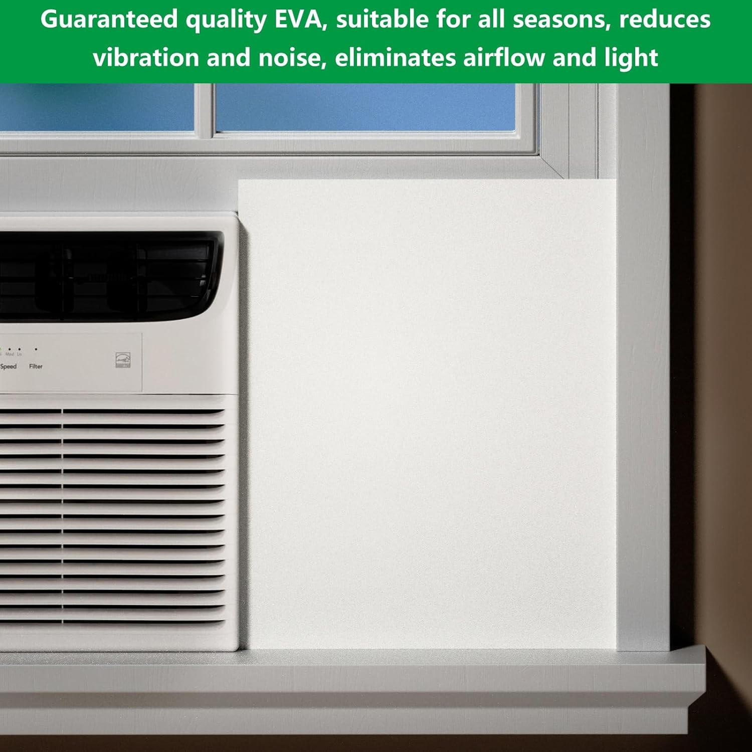 Window AC Insulation Panel 2 pcs EVA Foam