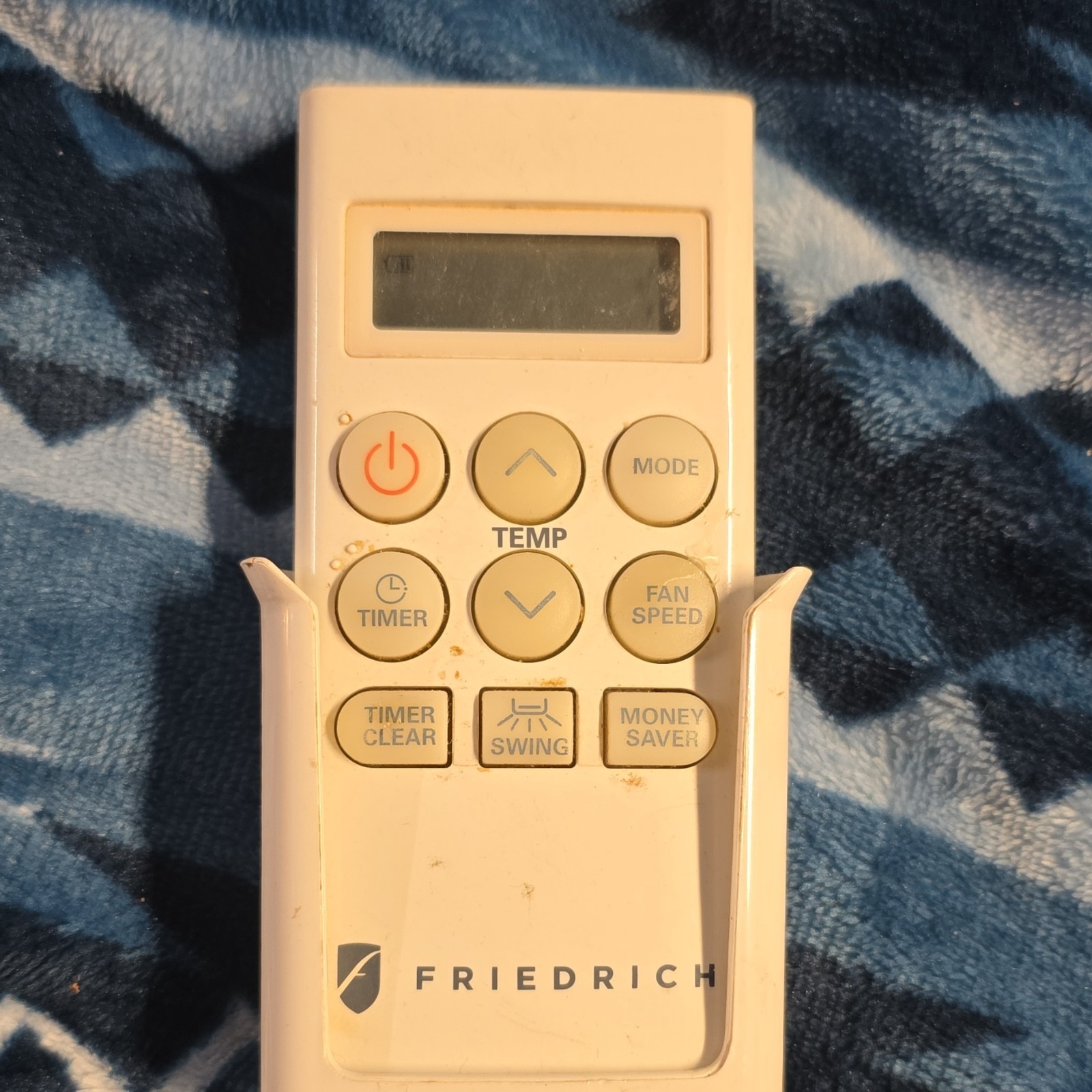 Friedrich AKB73756215 Air Conditioner Remote Control, Wall Mount, White