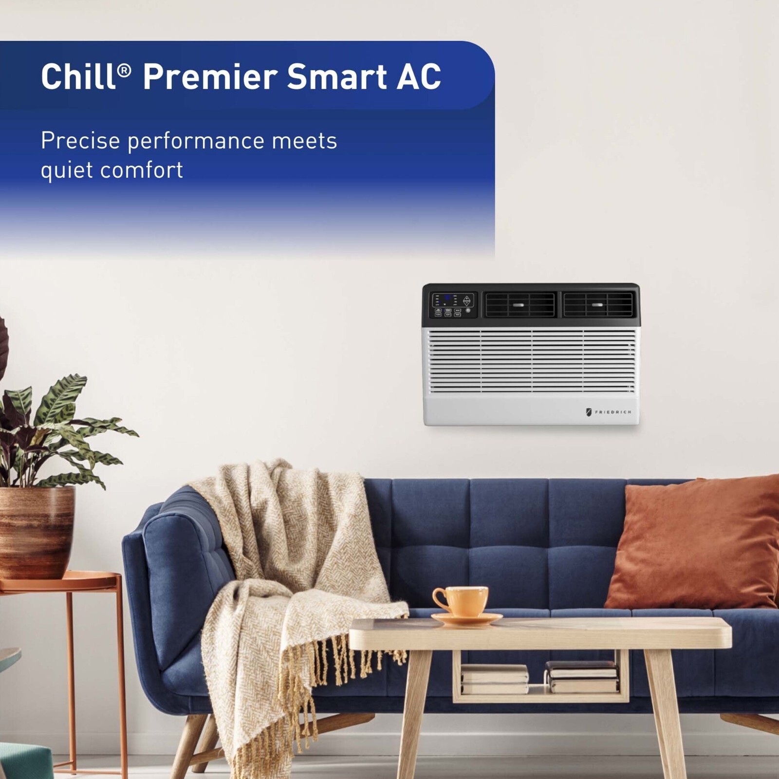 Friedrich 6,000 BTU Window Smart Air Conditioner w/ Remote
