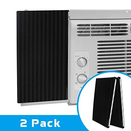 Window Air Conditioner Side Panels, AC Side Insulated Foam Panels, 17″ x 9″ x