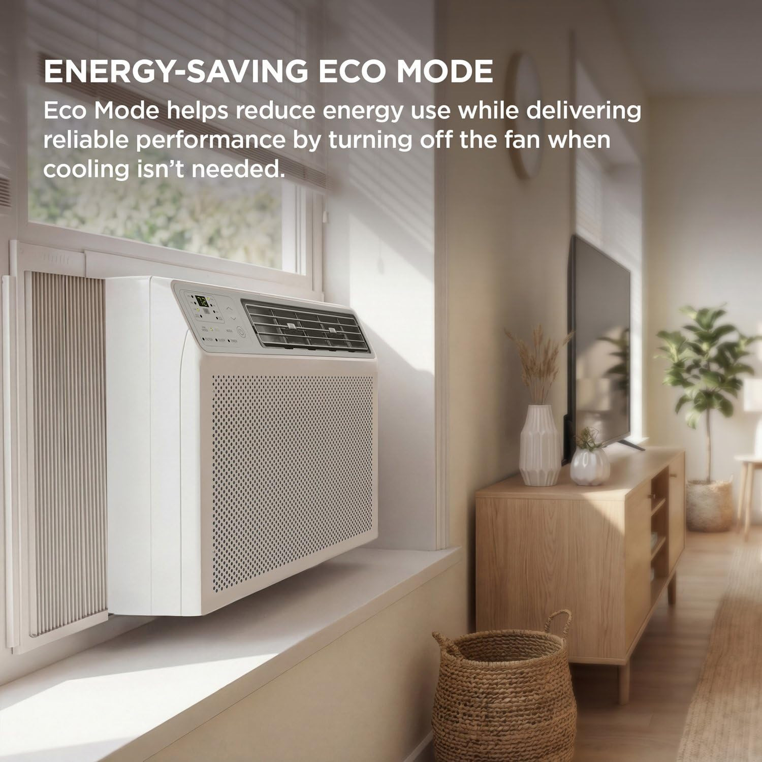 H14W35W 14,000 BTU Smart Window Air Conditioner, AC Unit, Fan & Dehumidifier, 70