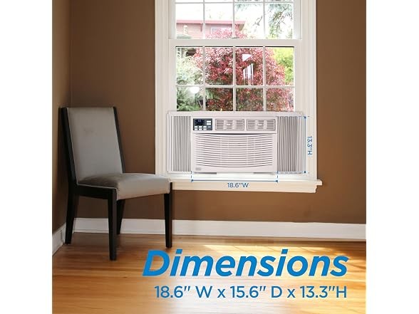 BLACK+DECKER BWAC08WTB 8,000 BTU Window AC