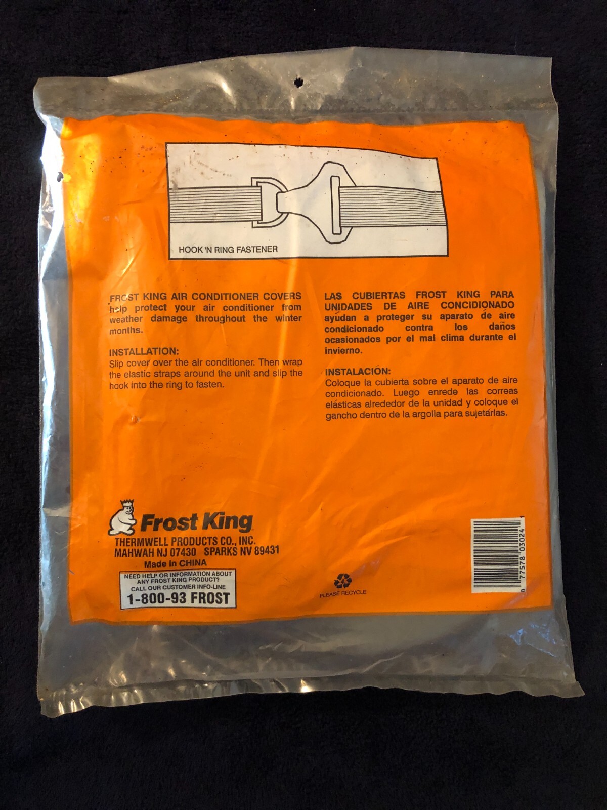 FROST KING 34″ X 30″ X 34″ Air Conditioner Cover CC32X Grey SEALED FAST SHIP!