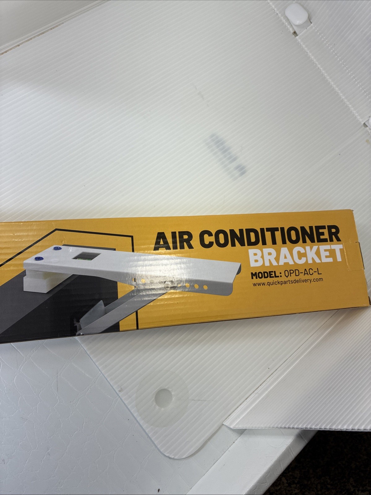 AC-Safe Universal Heavy-Duty Air Conditioner Support Bracket 160 LBS Capacity