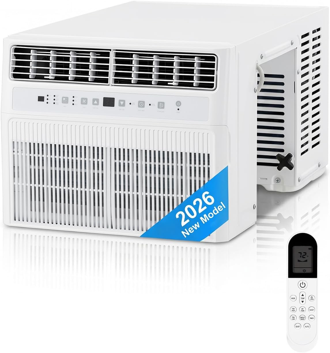 U-Shaped Window Air Conditioner, 12000 BTU AC Unit, Cools up to 350 Sq. Ft.
