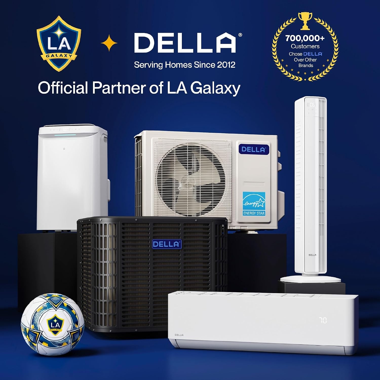 10000 BTU Energy Saving Window Air Conditioner Work W/ Alexa Cools Up to 450 Sq.
