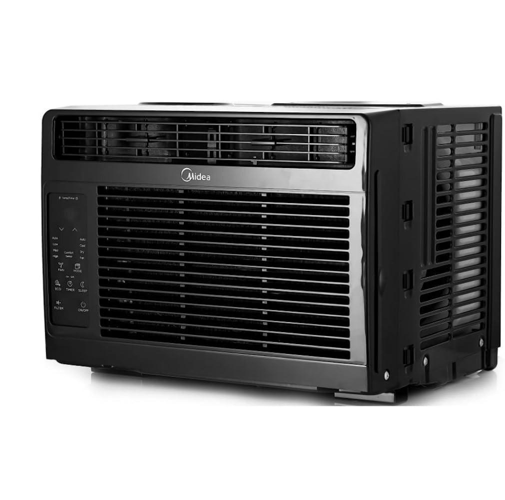 Midea MAW05R1WBL-T 5000 BTU Window Air Conditioner w/ Remote Black
