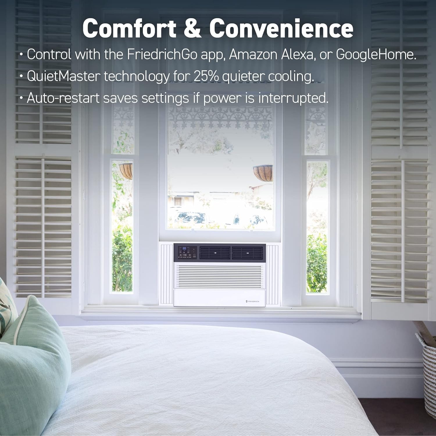 Friedrich 18,000 BTU Window Cooling/Heat Smart Air Conditioner