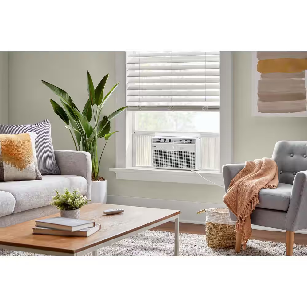5,000 BTU 115-Volt Window Air Conditioner 150 Sq. Ft. Rooms with Remote in White