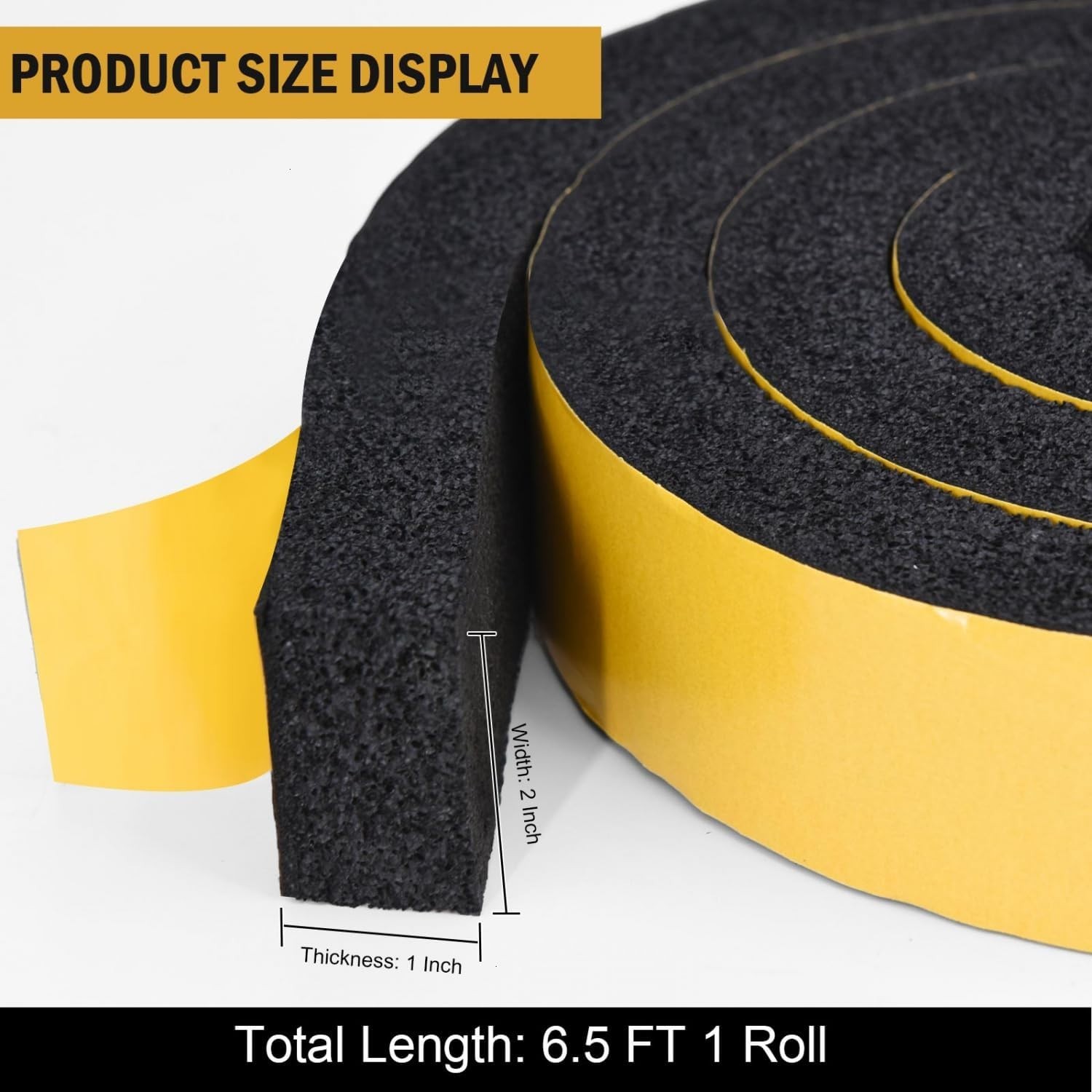 Multi-Purpose Window Air Conditioner Foam Tape – 13ft Insulation Solution
