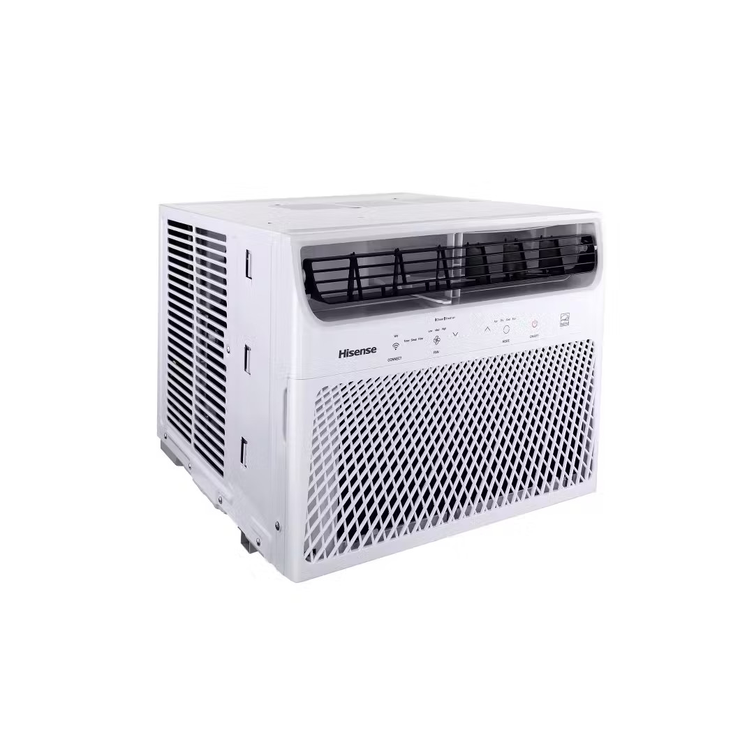 Hisense 450-sq ft Window Air Conditioner with Remote 115 Volts 10000-BTU Wi-Fi e