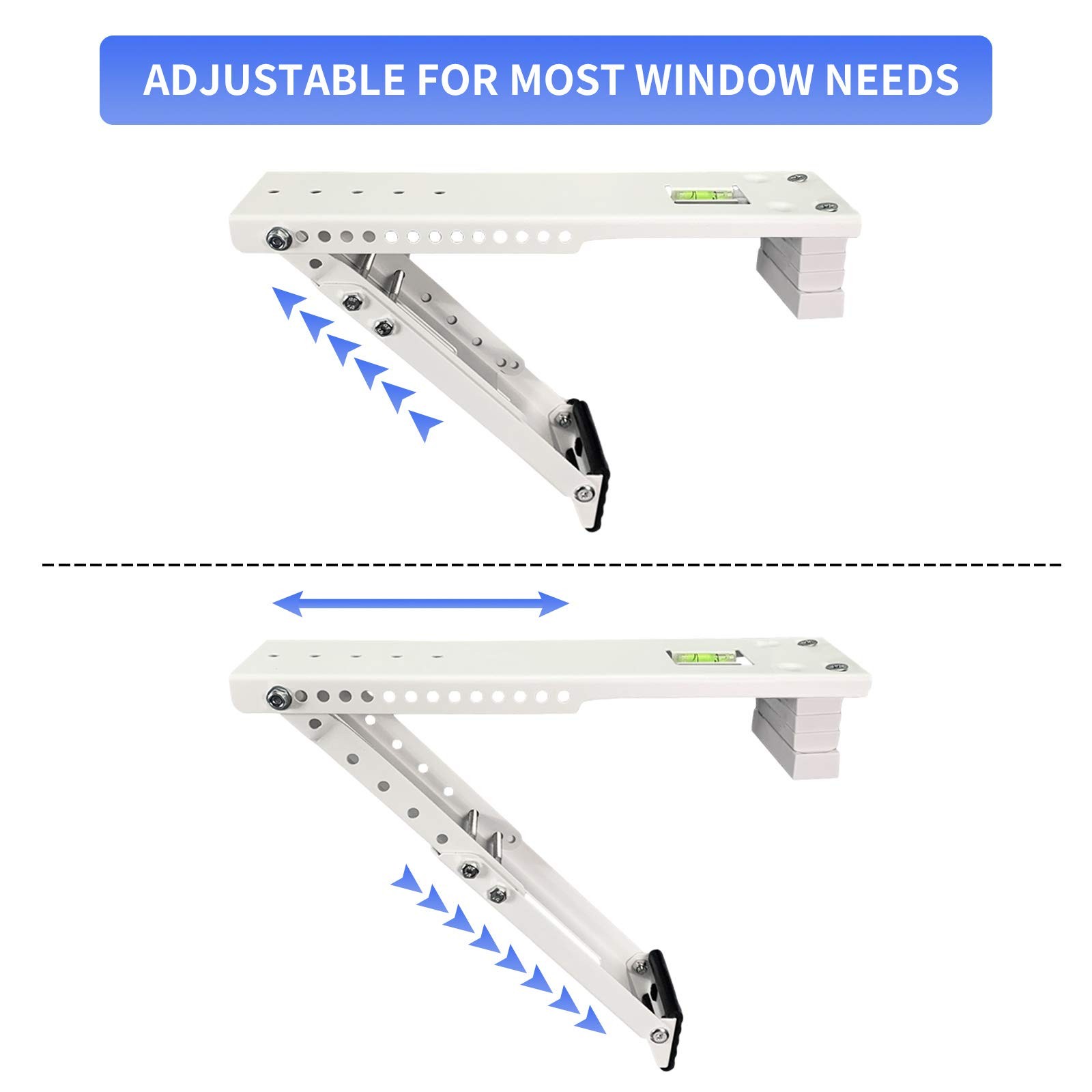 Jeacent Ac Window Air Conditioner Support Bracket Light Duty, Up To 85