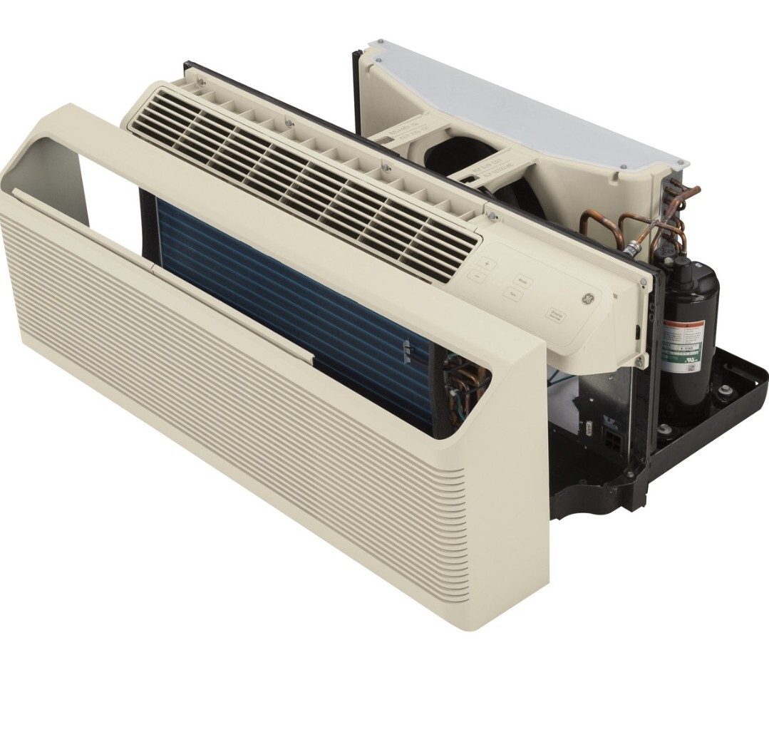 GE Zoneline PTAC Thru-The-Wall Heat Pump, 7,000 BTU, R410A, 230/208 Volt, 1PH