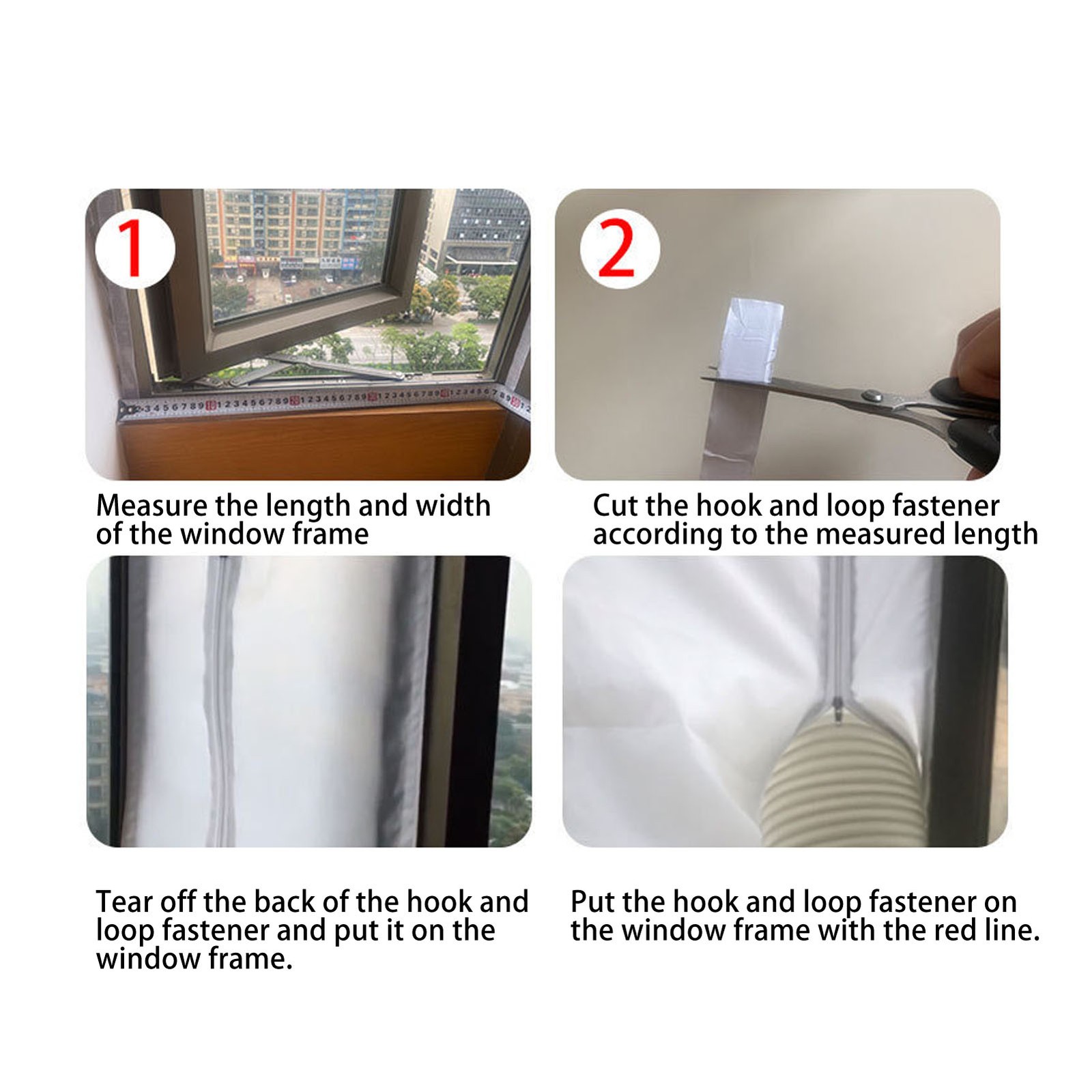 Portable Air Conditioner Window Seal Energy Saving Waterproof AC Window