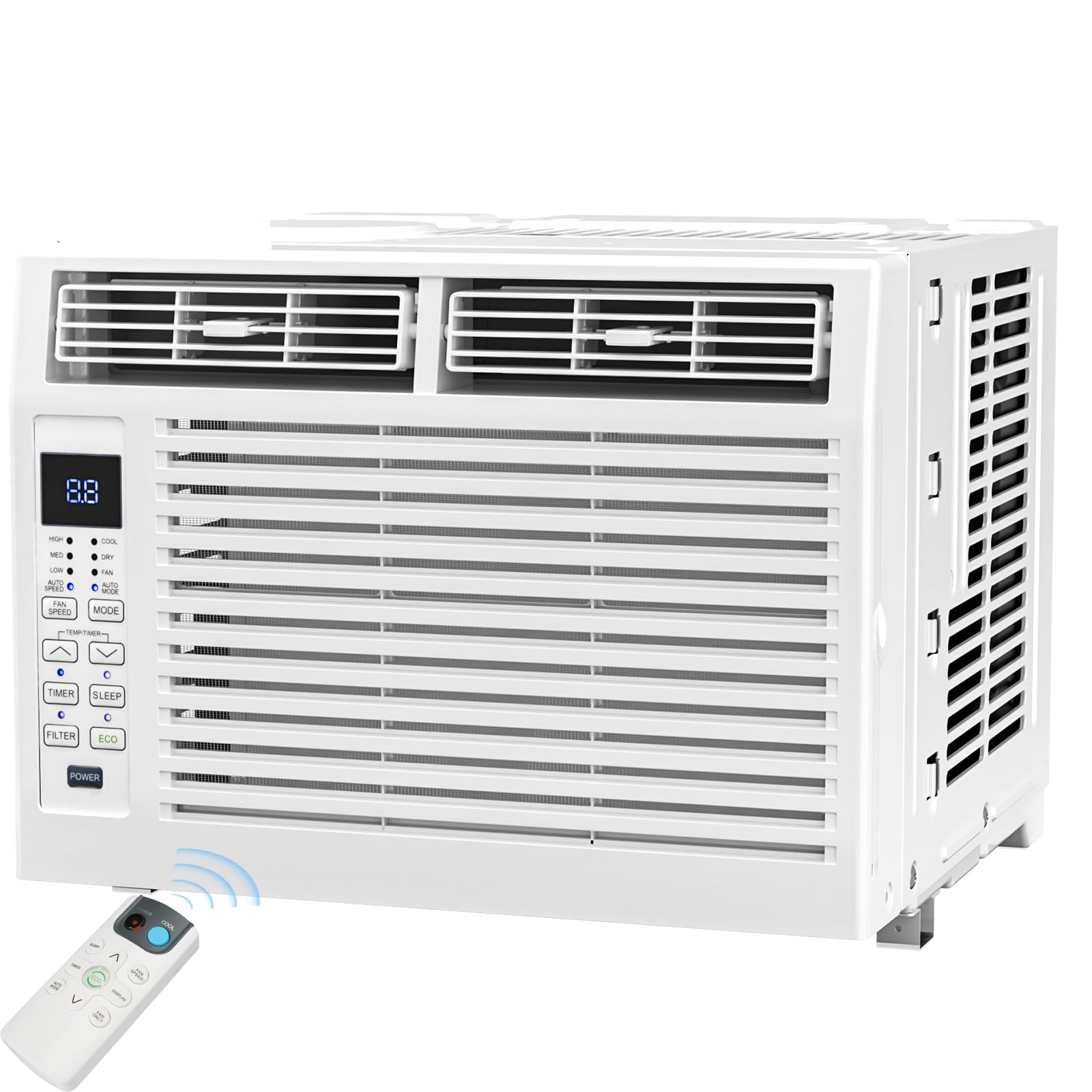 Antarctic Star 6,000 BTU Window Air Conditioner, Window AC Unit, Cools Rooms …
