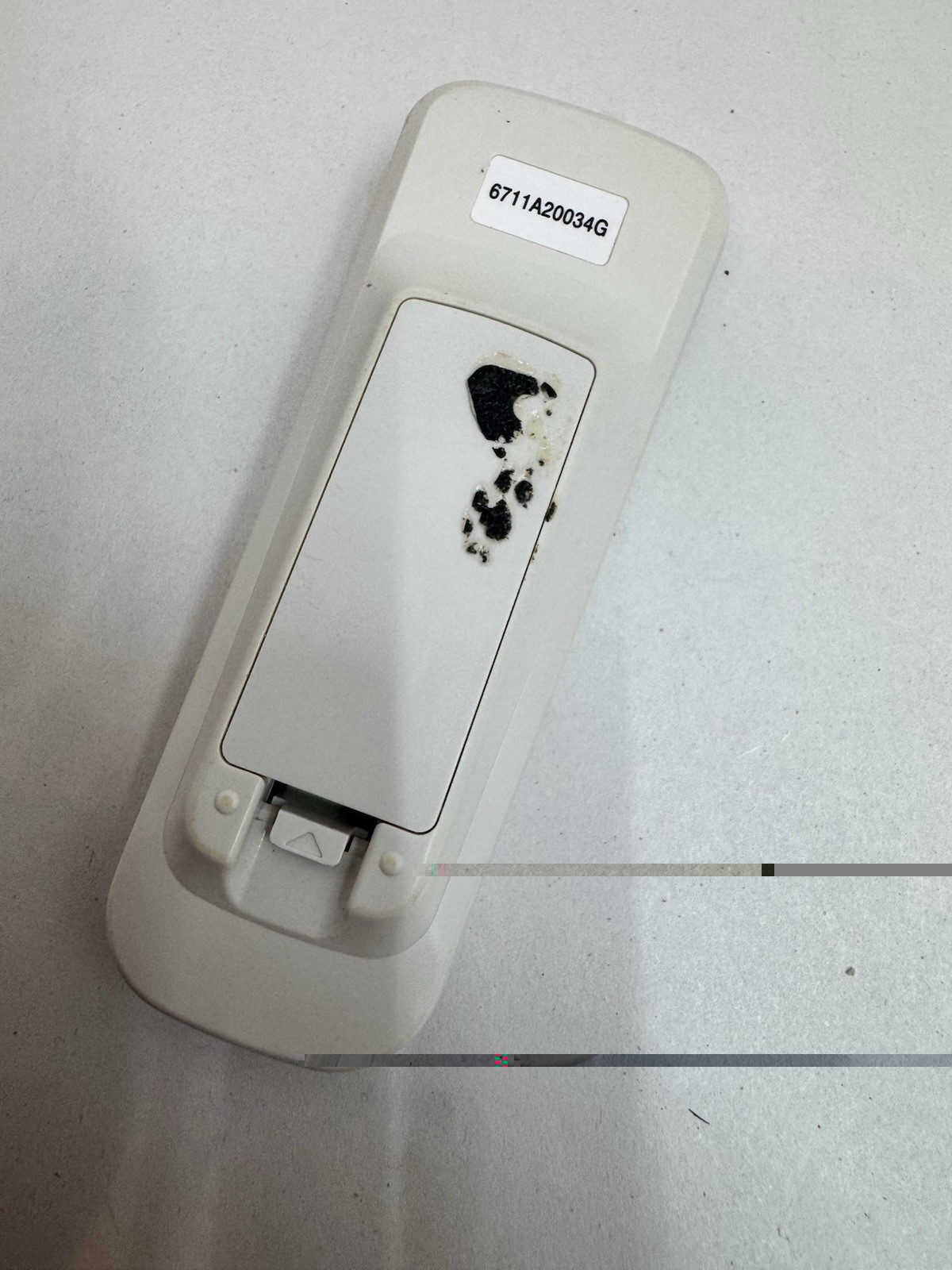 LG 6711A20034G Air Conditioner Remote Control OEM Replacement Tested Working