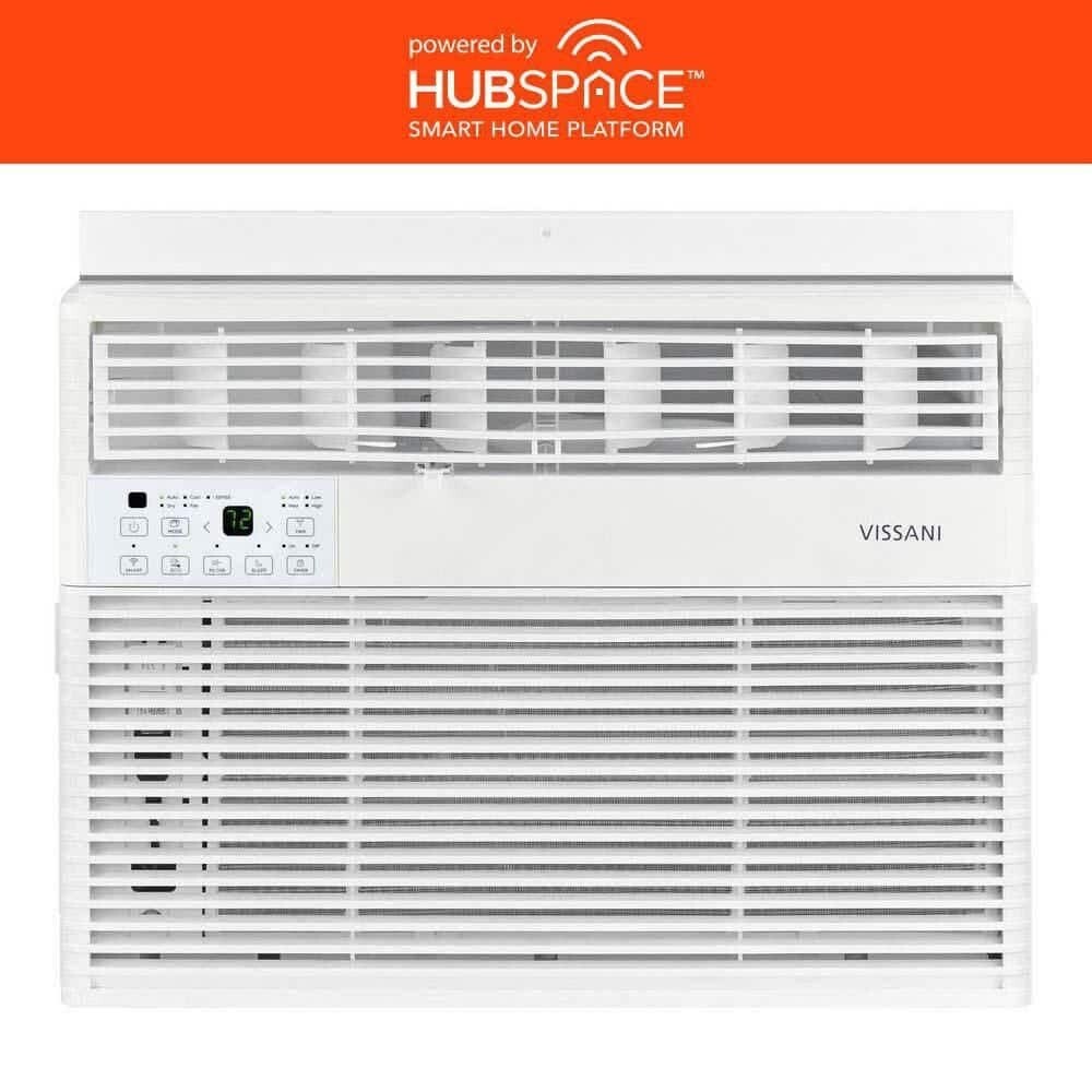 Vissani 12,000 BTU Window Air Conditioner Cools 550 sq. ft. White