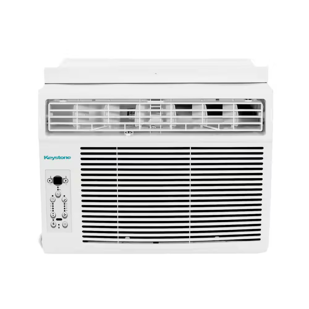 8,000 BTU (DOE) 115 Volts Window Air Conditioner Cools 350 Sq. Ft. with Remote i