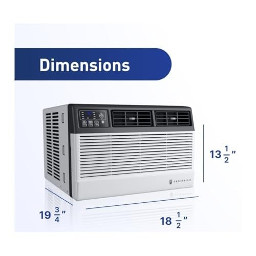 Friedrich CCW06B10C 6000 BTU Window Air Conditioner Wi-Fi Remote White