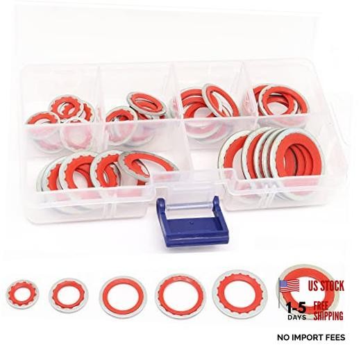 A/C Gasket Assortment 30 Pcs, 15-32241 GM Original Equipment AC Compressor Red