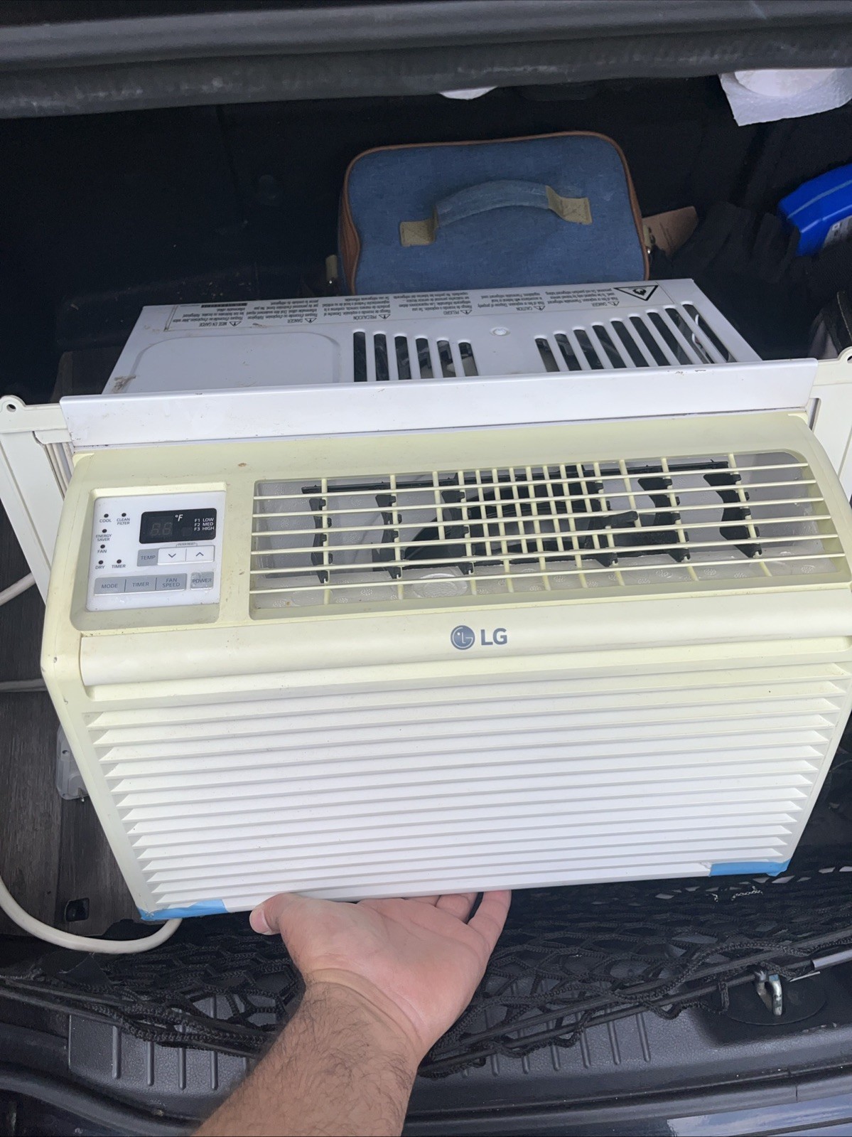 LG Window Air Conditioner with Remote Control – White (LW6017R)