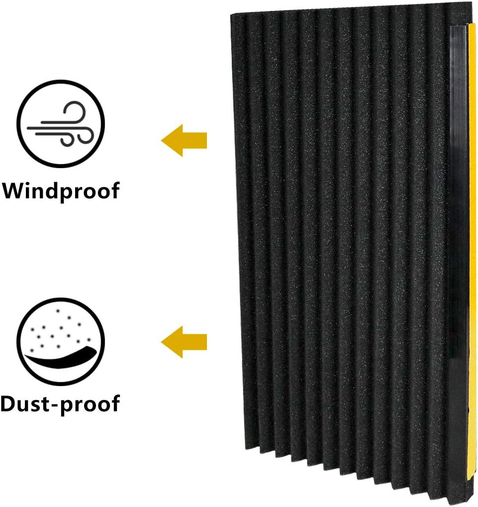 Window Air Conditioner Foam Insulation Panels,Ac Side Insulating Panel Kit,2 Pac