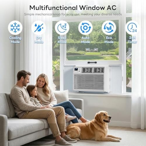 ZAFRO 10000 BTU Window Air Conditioner Unit Cools Up to 450 Sq.Ft.,Window AC …