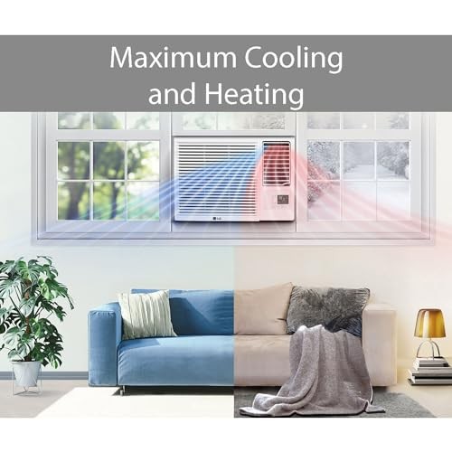 FI ENABLED WINDOW AC (COOL / HEAT) – LG 23,000 BTU / 12,000 BTU SMART WI