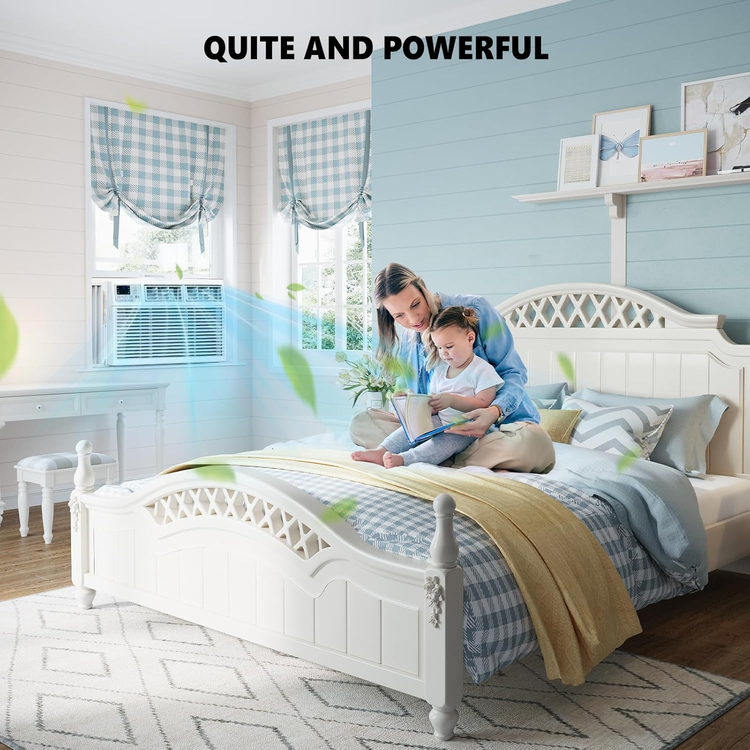 12000 BTU Window Air Conditioner for Large Room up to 550 Sq.Ft, 3-In-1 Cooling