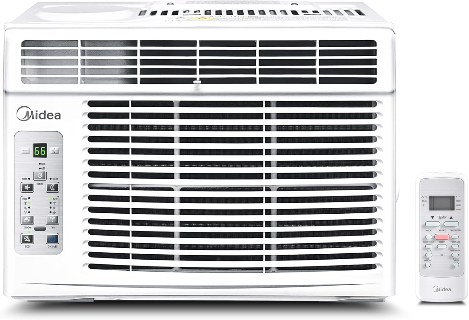 5,000 BTU Window Air Conditioner, Cools up to 150 Sq. Ft. with Easy-To-Use Reusa