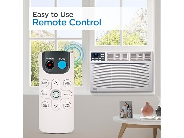 BLACK+DECKER BWAC08WTB 8,000 BTU Window AC