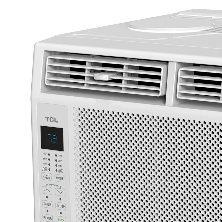 TCL 6,000 BTU Window Air Conditioner, 250 sq. ft., LED Display, Included Remote,