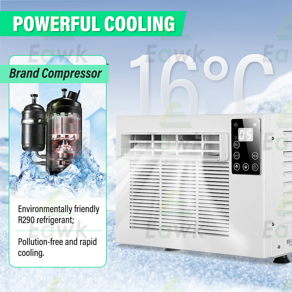 Mobile Small Air Conditioner Refrigerator Desktop With Remote Control 1876BTU