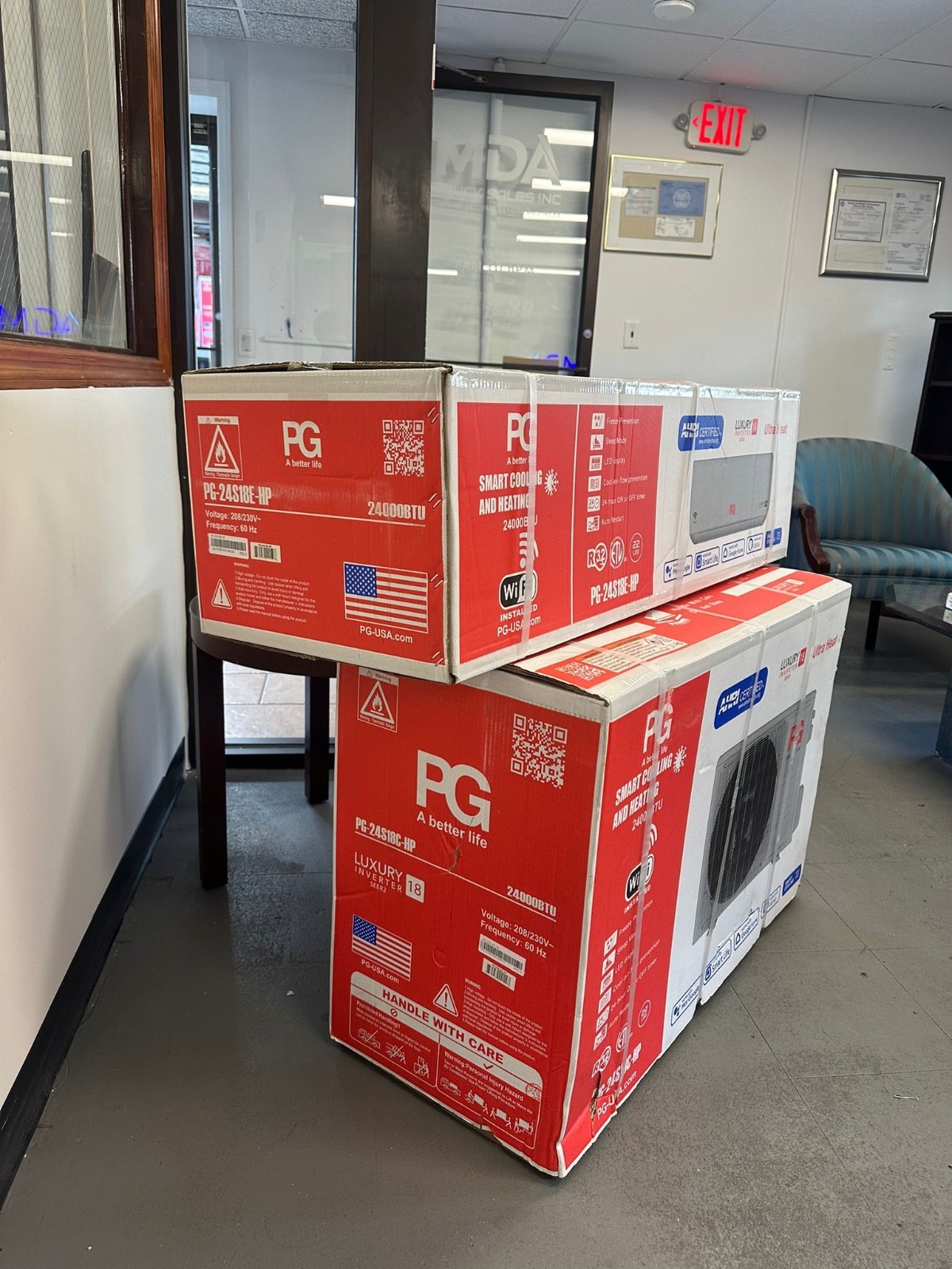 PG Smart Cooling and Heating 24,000 BTU