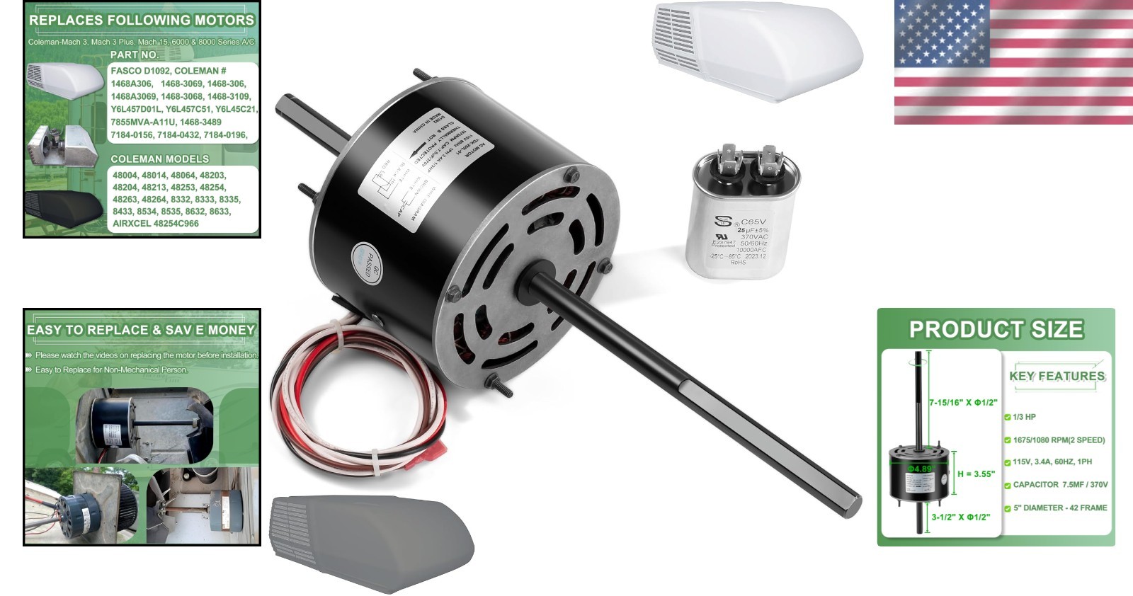 Direct Replacement for Coleman Mach AC