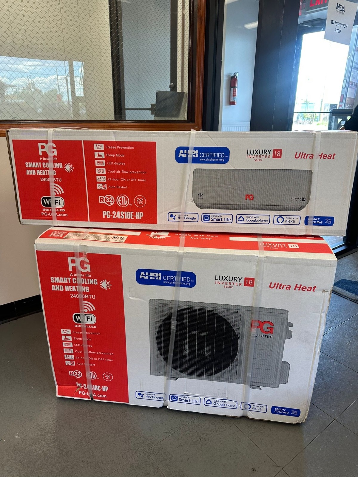 PG Smart Cooling and Heating 24,000 BTU