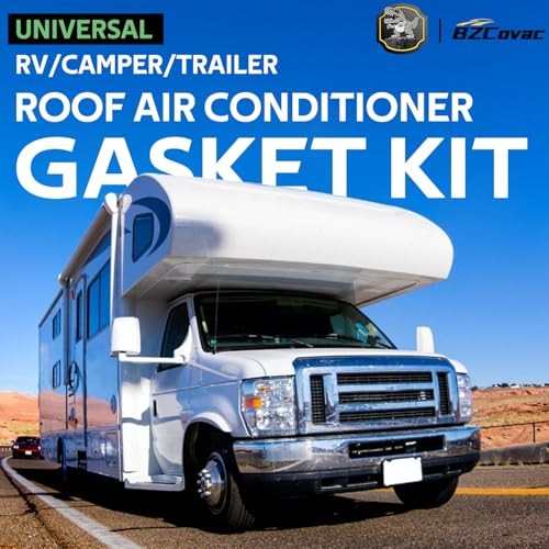 2-Pack, 14″ x 14″ RV AC Gasket – 25071 Universal RV Camper Roof Air