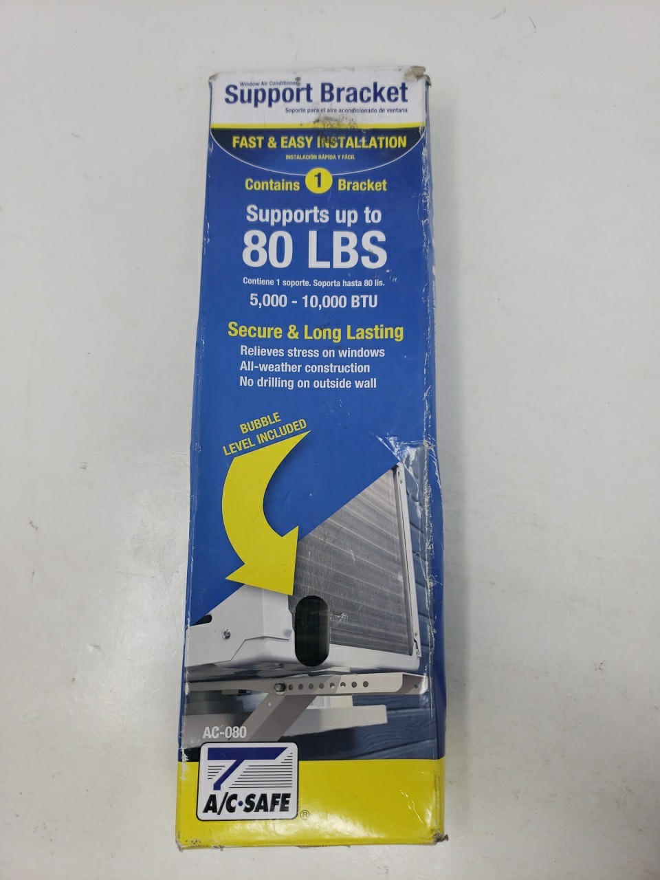 AC-SAFE AC-080 Window Air Conditioner Support Bracket