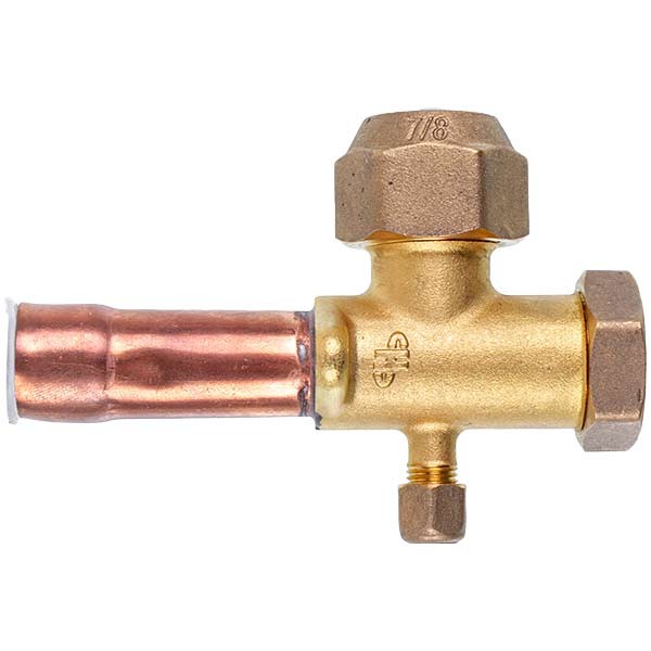 Air Conditioner Service Tap (port) 7/8″ straight
