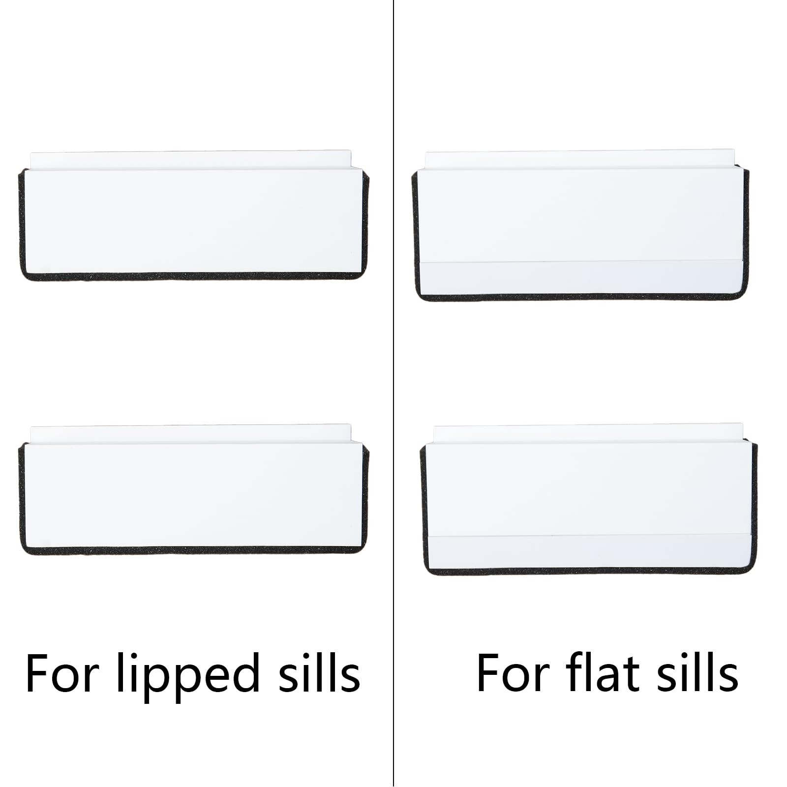5 Pack Foam Block for U-Shaped Window AC Installation with Weather Seal Strip