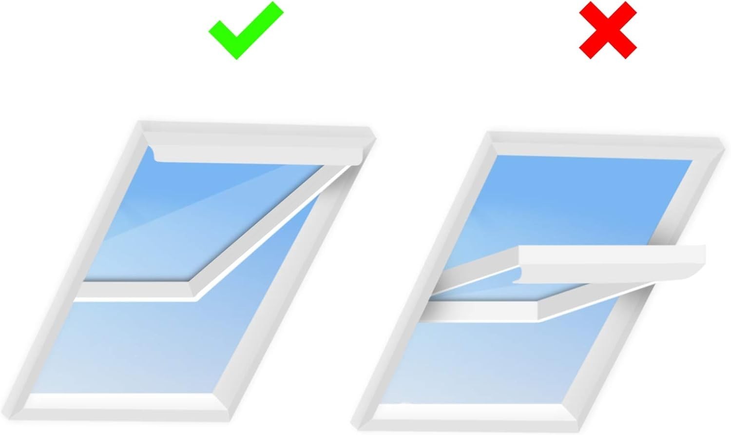 Universal 157″ Window Seal for Portable AC & Dryer – Easy Install, Energy Saving